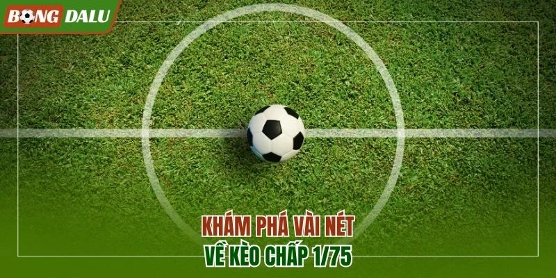 Khám phá vài nét về kèo chấp 1/75